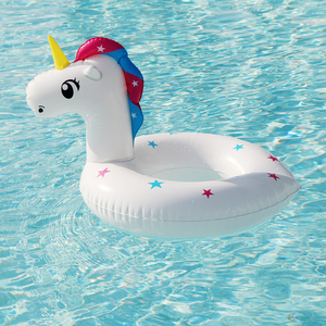 Hersteller OEM Fabrik mehrfarbige Einhorn Sea Float außerhalb Spiel Schwimmen Float Pool Ring