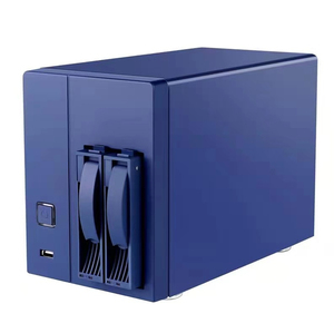 Estación de disco de datos de red NFS NS-202, caja de almacenamiento para el hogar, 2 puertos, NAS, servidor de almacenamiento, venta al por mayor - Product Image 1