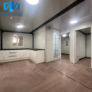 منزل متنقل فاخر مقاوم للماء 20 قدمًا و 40 قدمًا ، مطبخ مسبق الصنع ، كاسا كونتندور للاستخدام في الفيلا - Product Image 3