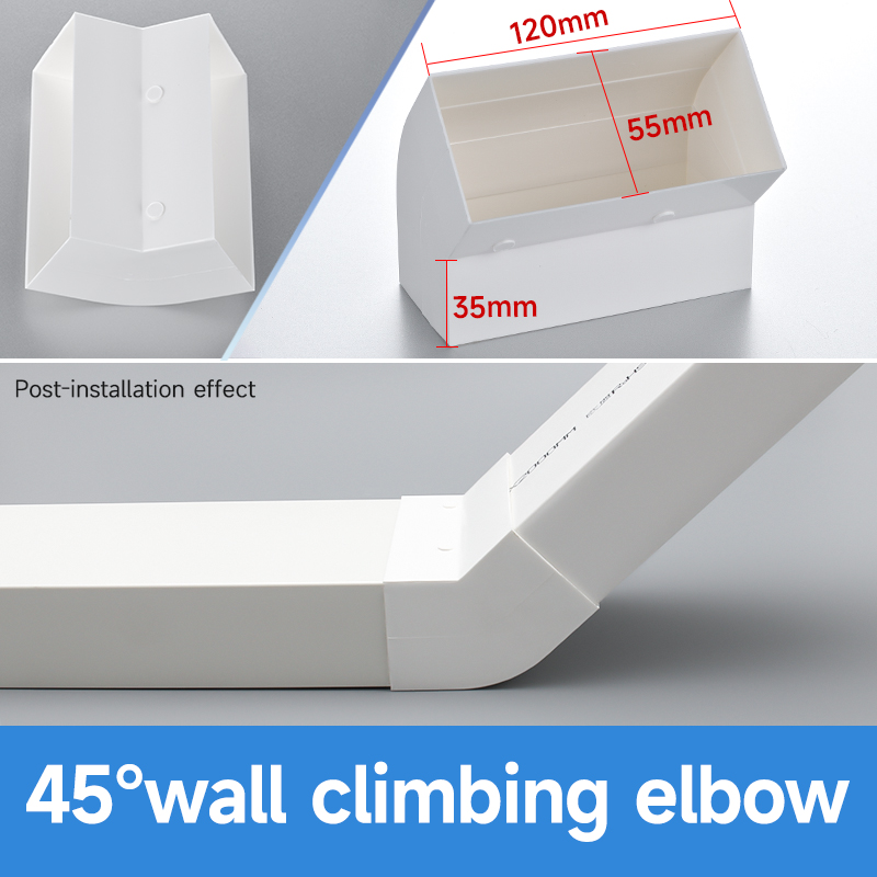 45 ° Escalar la pared