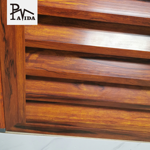 Özelleştirilmiş tasarım alüminyum panjur pencere panjur cam panjurlar pencere balkon - Product Image 5