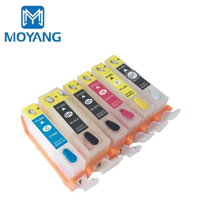 MoYang Refillable ink cartridge compatible for CANON PGI-125 CLI-126 PIXMA MG5210 MG5220 MG5310 Printer Refill with ARC chip