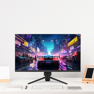Venta al por mayor 24 pulgadas 1080P Monitor de juego ancho Pantalla de sincronización libre 75Hz Entradas RGB Uso de la computadora por los fabricantes