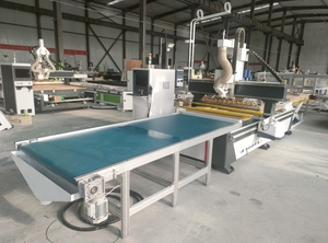 Macchina di taglio CNC alimentazione automatica macchina cnc nidificazione con cambio utensili con scarico carico automatico - Product Image 4