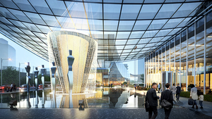 <strong>3D</strong> Interior Design of Commercial <strong>Buildings</strong> Maximum <strong>Rendering</strong> Design Architectural Graphic Solution Capability - Product Image 3