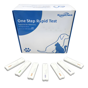 Köpek teşhis için popüler veteriner köpek Distemper virüs ve parvovirüs antikor kombinasyonu testi - Product Image 4
