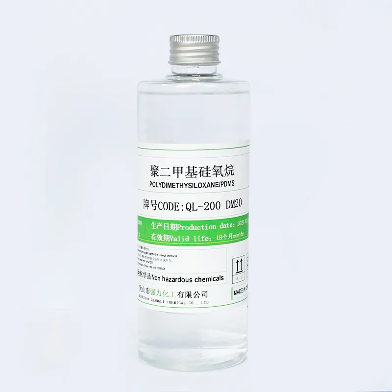 Hina-aceite de silicona de baja viscosidad, materias primas cosméticas para viscosidad líquida 20 SST T alta pureza