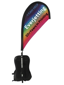 Tùy Chỉnh In Ba Lô Lông Teardrop Cờ Di Động Khuyến Mãi Cờ Biểu Ngữ Cho Đa Năng Quảng Cáo Ngoài Trời - Product Image 4