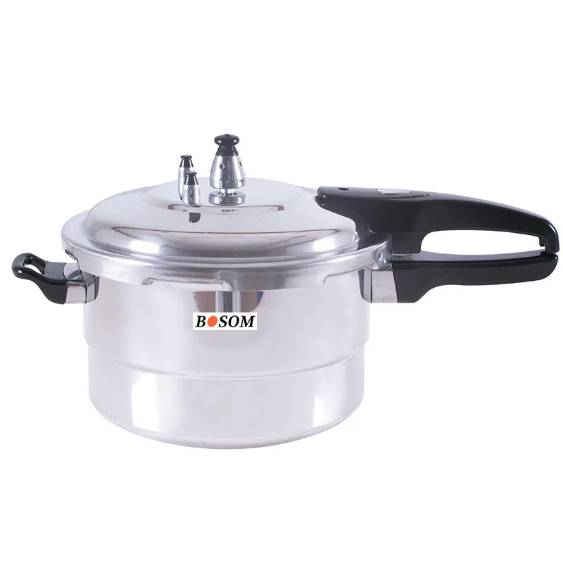 Grosir Panci Presto Stainless Steel Pemasak Sup Tekanan Cocok untuk Penggunaan Gas dan Induksi