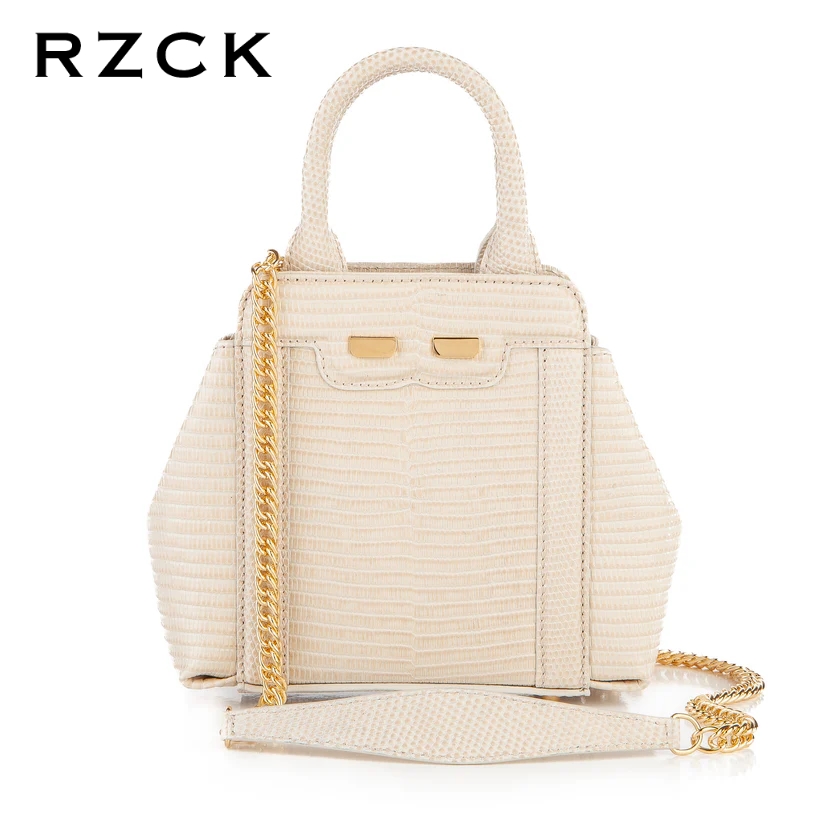 Motif crocodile - Blanc