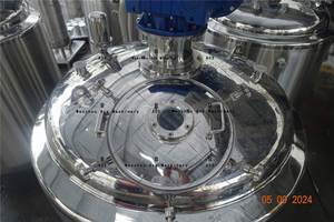 Detergent Mixer Tank for Production Line Homogenizer for <strong>Soap</strong> Making Liquid <strong>Soap</strong> <strong>Mixing</strong> Equipment - Product Image 5