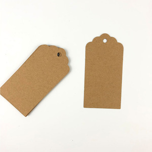 Cheap Custom Design Printing Name Logo Paper Garment Hangtag Labels Clothing <strong>Hang</strong> <strong>Tags</strong> <strong>With</strong> <strong>String</strong> - Product Image 5