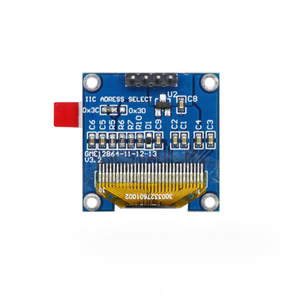 0,91 0,96 1,3 1,9-Zoll-OLED-I2c-Anzeigemodul IIC Serial Yellow Blue Zweifarbig Blau Weiß Kompatibel mit Nano-Display