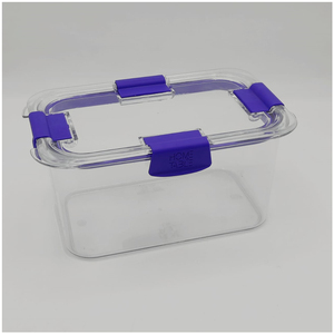 优质1.5升矩形储物盒高级注射材料定制包装和尺寸食品容器 - Product Image 6