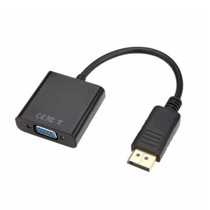 DPディスプレイポート変換VGAメスケーブルアダプタコンバータモニタープロジェクター - Product Image 5