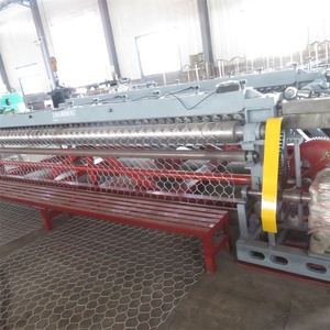 Zum Verkauf voll automatische horizontale Hühner draht netz sechseckige Gabion Käfig Mesh Maschine - Product Image 3