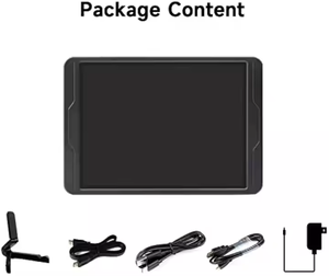 Display Raspberry Pi 5 da 8 pollici, Touch Screen capacitivo 2k, IPS completamente laminato temperato, guscio in metallo pieno