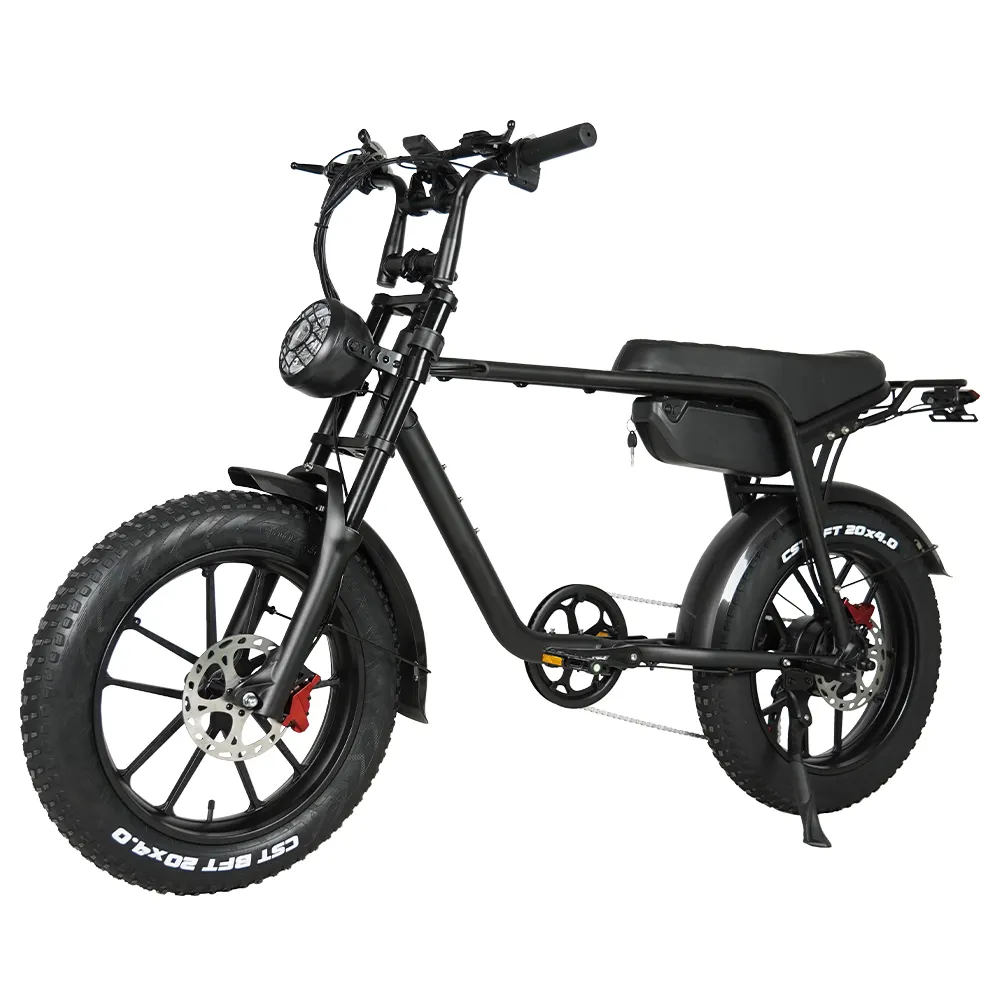 TOODI K20 envío rápido 20 pulgadas bicicleta de montaña de dos ruedas neumático gordo bicicleta eléctrica de gran potencia 48V 17Ah batería eléctrica Dirt Bike