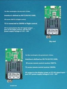Drone Ttl Module Convertidor de medios dedicado Transceptores de fibra óptica a Drones - Product Image 2