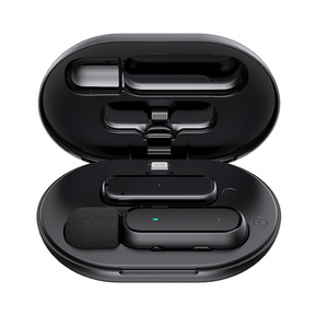 Professional Studio Recording Microphone Long Battery Life Wireless Condenser Camera Microphone Charging Box Portable <strong>Function</strong> - Product Image 1