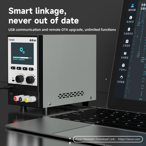 AIXUN SP3005 CNC <strong>Programmable</strong> DC Power Supply 3.5-inch High-<strong>Definition</strong> IPS Screen Low Noise 30w Power Supply Fast Charging - Product Image 4