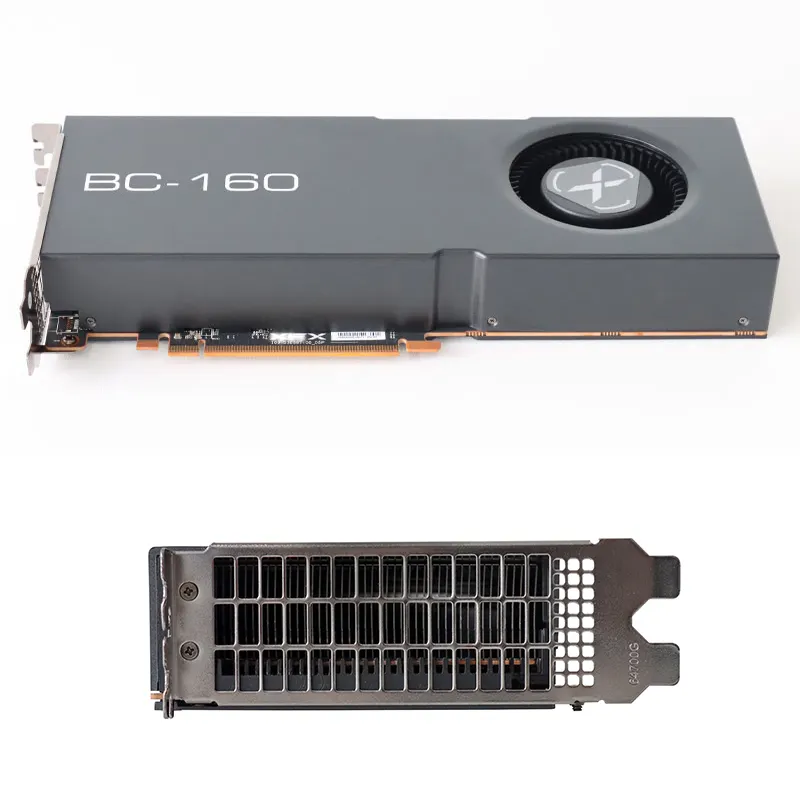 Top Vente bc 160 carte graphique 8GB GPU gaming Carte graphique XFX bc-160 gpu utilisé MI50 16GB a100 a800 AI cartes vidéo pour la formation