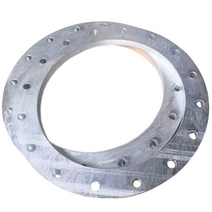 Polietilen boru için DN1200 PN10 sıcak daldırma galvanizli kaplama karbon çelik gevşek flanş