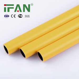 Ifan התאמה אישית astm d2513 גז צינור צבע צהוב צינור צינור pex 16-32 מ "מ טוב צינור גז פיקס