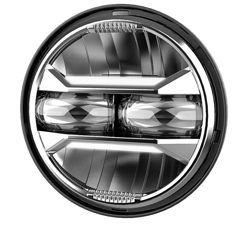 Color cromo con DRL blanco