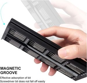 New <strong>63</strong> in 1 Screwdriver Set Precision Magnetic Screw Driver Bits Hex Bit Handle Mobile Phone Repair Screwdriver <strong>Kit</strong> <strong>Tools</strong> - Product Image 4