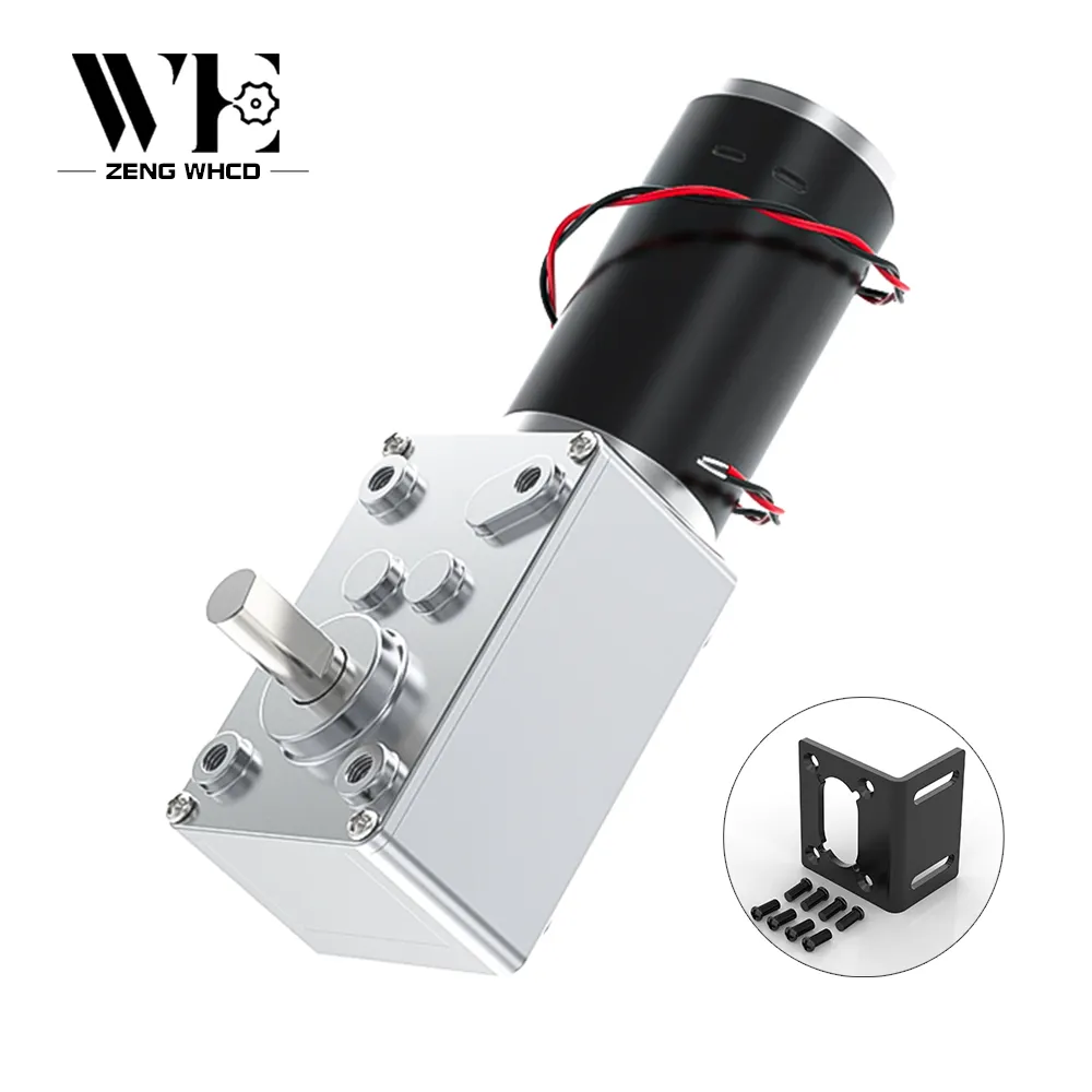 5840-31ZY Motor de engranaje helicoidal DC 12V/24V 7RPM ~ 470RPM Velocidad ajustable DC Gear Motor Miniatura Pequeño Motor Alto Torque Alta potencia 5,0