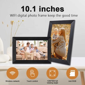 ODM/OEM WIFI 2.4G 16GB Storage/extended 32GB SD <strong>Card</strong> 10.1 Inch WIFI <strong>Digital</strong> Photo Wall Frame