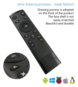 Q5 Air mouse wireless tv telecomando controllo vocale IR learning air mouse controller multifunzione senza unità per TV PC - Product Image 5