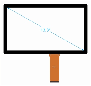 Werkseitig anpassen OEM/ODM 13,3-Zoll-LCD-Touchscreen-Display LCD-Modul Kapazitiver LCD-TFT-Touchscreen mit USB-Controller Lager - Product Image 2