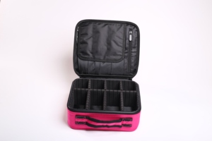 Customized Custom Top Handle New <strong>Cheap</strong> Leather Custom Small Travel Toiletry Cosmetic Storage Bag <strong>Makeup</strong> Bag/<strong>case</strong> - Product Image 2