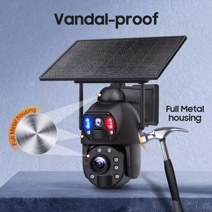 Ubox 8MP 36X Zoom 4G Solar 3K HD Speed Dome Dual Lens View Outdoor Ptz Cctv Network IP Cctv Security <strong>Cameras</strong> - Product Image 4