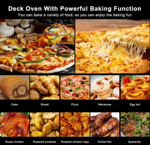 Fabrika fiyat 3 güverte 3 tepsi ticari fırın fırında fırın ekmek Pizza pişirme ekipmanları