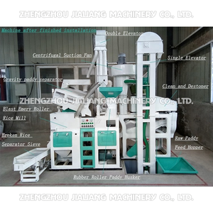 4-in-1 ev kullanımı çeltik saman temizleyici titreşimli ekran birleştirmek pirinç değirmen makinesi Sri Lanka pirinç Miller sahip çekirdek motor - Product Image 3