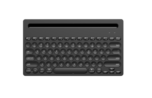FD IK3381 <strong>Wireless</strong> <strong>Keyboard</strong> Dual Channel Multi Device Universal Cute <strong>Wireless</strong> BT3.0 <strong>Keyboard</strong> Slim With 20m Connection 15 Pro - Product Image 3