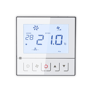 חדרנית hvac מאוורר סליל חדר חכם התרמוסטט עם <span class=keywords><strong>modbus</strong></span> rs485