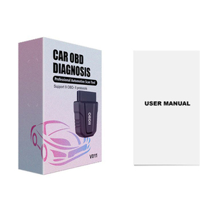 FCC CE RoHS Voll zertifizierter V011-Alarm Fahrzeugs icherheit Kfz-Diagnose code leser Drahtloser Bluetooth-Obd2-Scanner