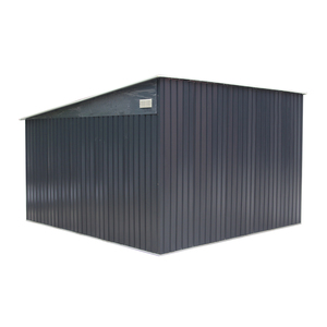 9.1 'X 10.5' กว้างขวางประกอบได้อย่างง่ายดายLean ToออกแบบโลหะStorage Shed - Product Image 4