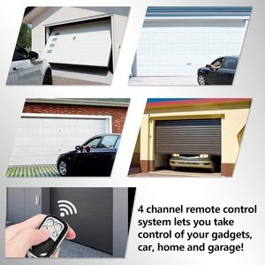 433Mhz Face-to-Face <strong>Clone</strong> <strong>RF</strong> <strong>Remote</strong> <strong>Controller</strong> Wireless Garage Gate with Learning <strong>Code</strong> EV1527 Made of Metal - Product Image 6