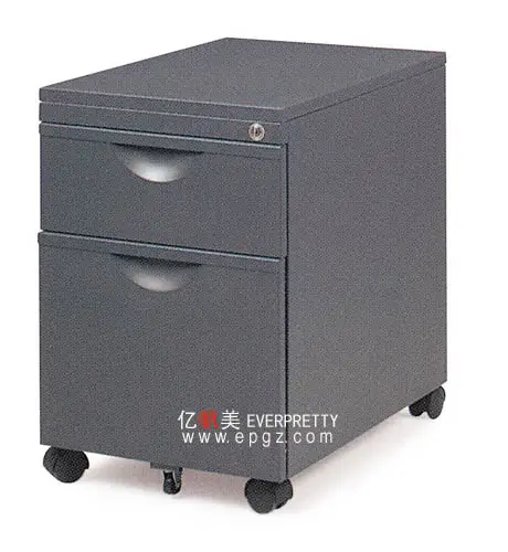 Büro 3 Schubladen-Aufbewahrungsschrank stahl mobiler Sockel beweglicher Metall-Mobile-Schrank Unter Schreibtisch Schubladen-Schrank für A4