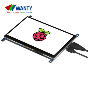 Raspberry Pi 3-pantalla táctil LCD de 7 pulgadas, Monitor para BeagleBone Cubieboard Pcduino