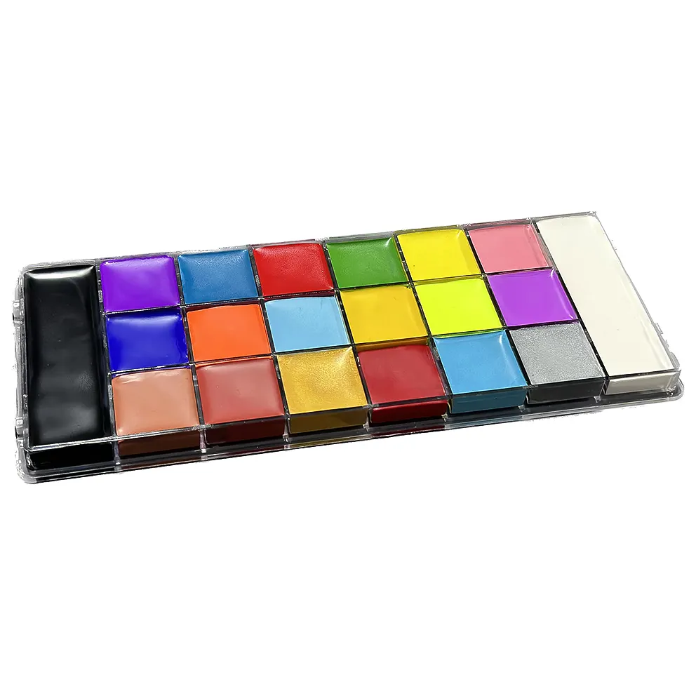 2023 Halloween 12 colors Face Palette Painted Body Paint Professional Body Painting Kit
