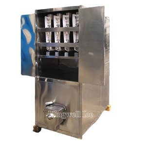 KINGWELL Beliebte Würfel-Eismaschine 1 Tonne Produktion 24 Stunden für kleine Eis unternehmen - Product Image 3