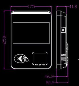 Tela sensível ao toque <span class=keywords><strong>Android</strong></span> 11 sistema validador ônibus inteligente tap payment terminal EMV <span class=keywords><strong>NFC</strong></span> <span class=keywords><strong>card</strong></span> <span class=keywords><strong>reader</strong></span> QR barcode scanner