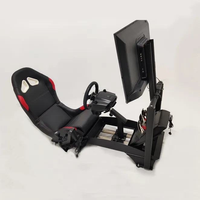 Wholesale Simulator Seat Adjustable Racing Car Seat Computer VR Racing Games Driving Simulator Chair For PS5