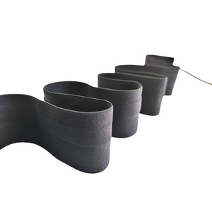 Cinta de cinta elástica de banda elástica tejida de color personalizado con canal para cordones cintura elástica para pantalones deportivos - Product Image 2